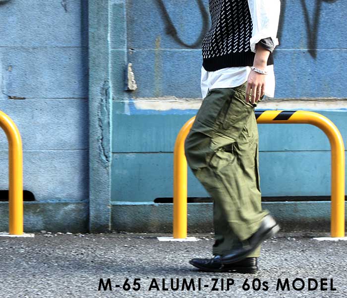 S-S】U.S.Army M-65 Field Trousers Aluminum Zipper 