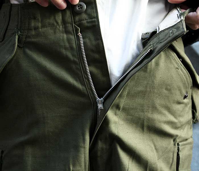 M-65 パンツ 60年代 アルミジップ 初期型 数量限定 XS-REGULAR