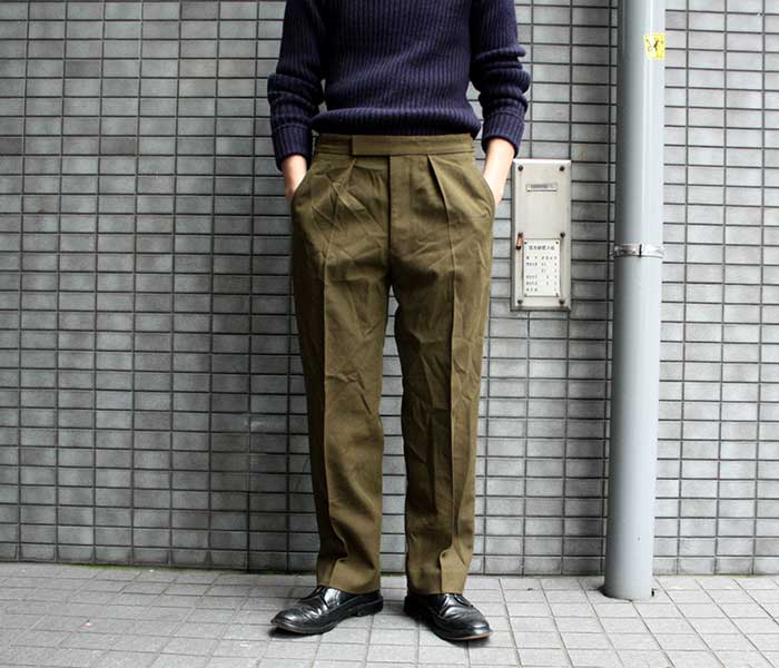 Deadstock】British Army No.2 Dress Trousers | Daily Dress Market