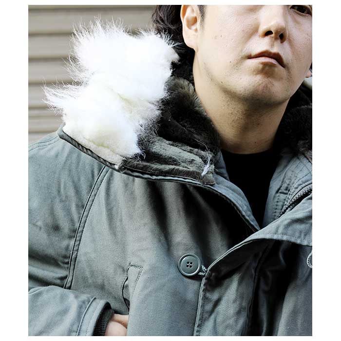 米軍83年製N-3B希少Rock'n Roll X-SMALL》USAF83年製ラビットファ