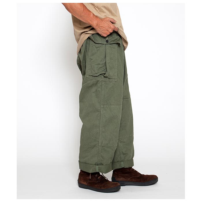 FATIGUE SLACKS カーキ Mサイズ ファティーグスラックス FATIGUE SLACKS ミリタリー