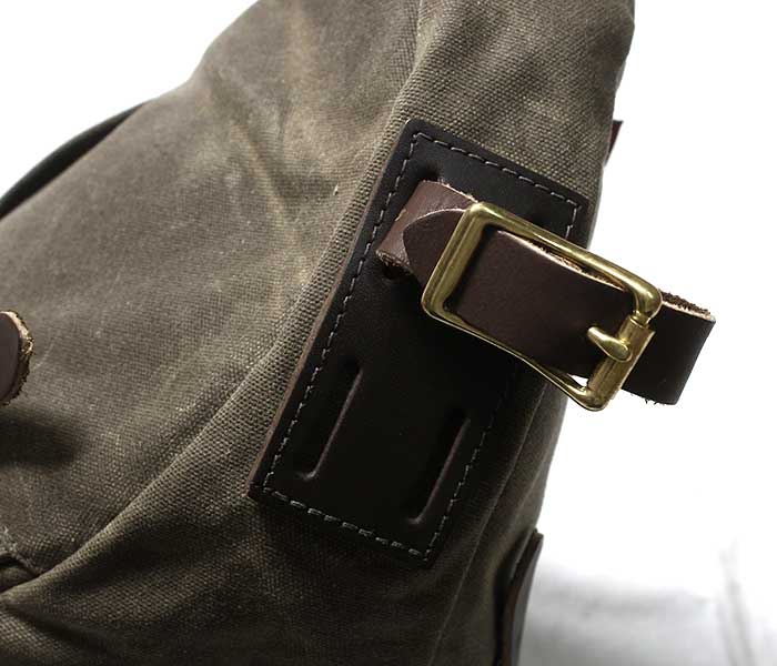 フロストリバー FROST RIVER ロールトップ バイクバッグ ワックスド