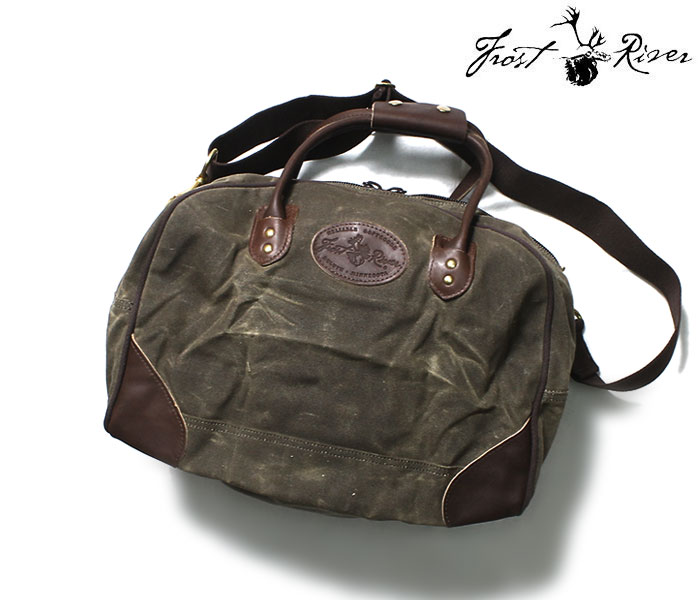 Frost River ボストンバッグ 　アメリカ製　オイルドキャンバス Frost River｜アメリカ製のバッグブランド Made in USA