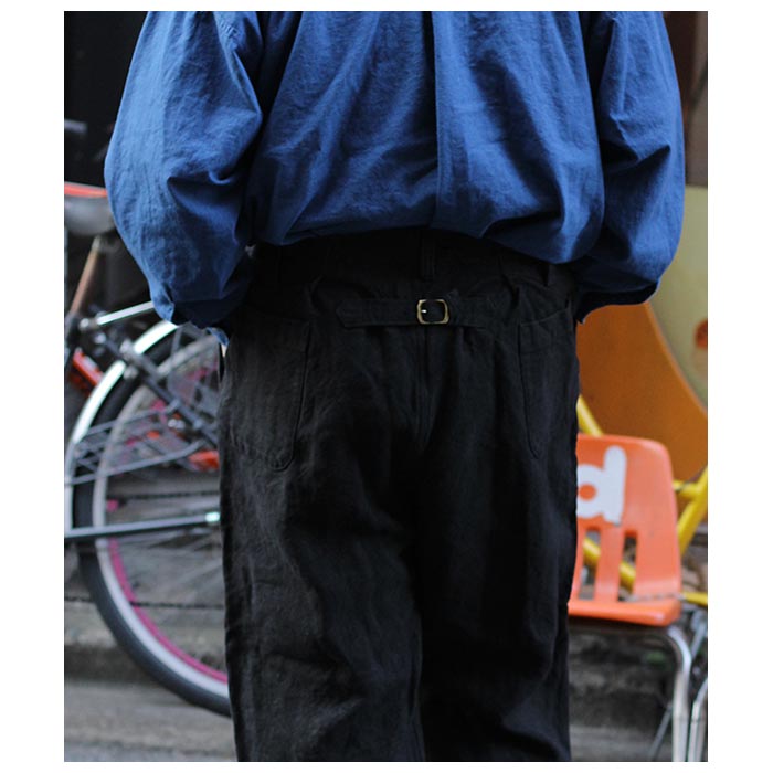 グランク GURANK ヘビー リネン ワークトラウザーズ Linen work