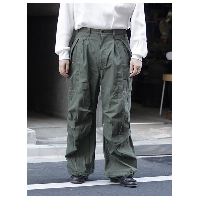nylon cargo pants | OHOTORO