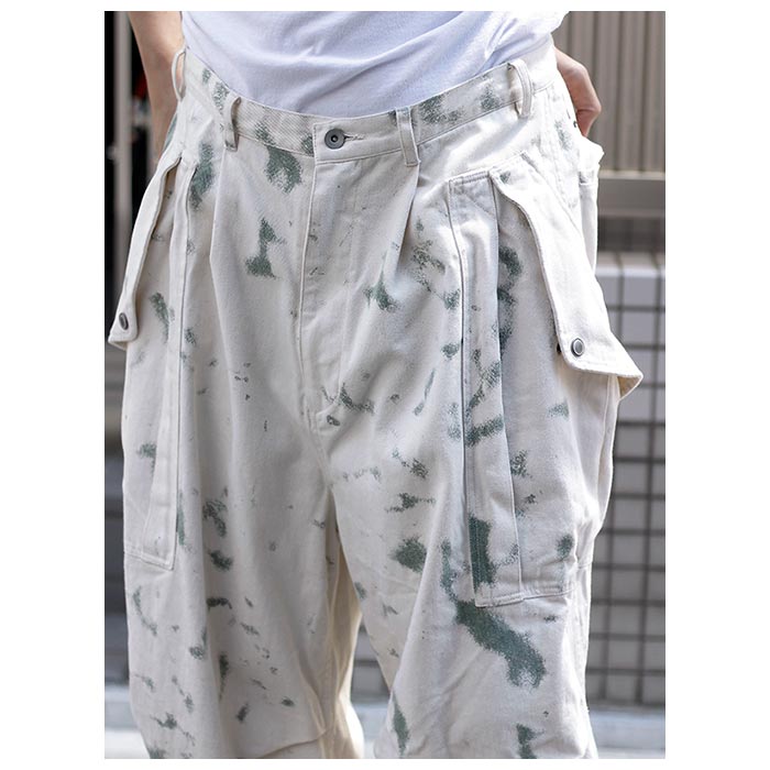 グランク GURANK カーゴパンツ カモフラージュ Cargo pants camouflage
