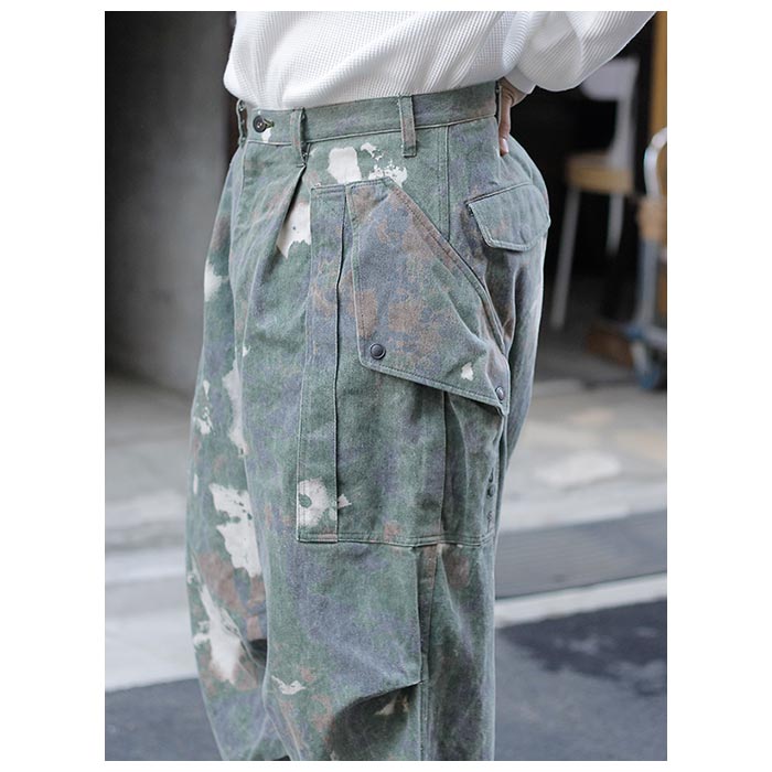 グランク GURANK カーゴパンツ カモフラージュ Cargo pants camouflage