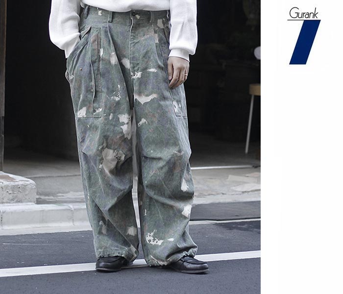 グランク GURANK カーゴパンツ カモフラージュ Cargo pants