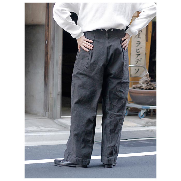 グランク GURANK ロープダイイング ワークパンツ Rope dyeing
