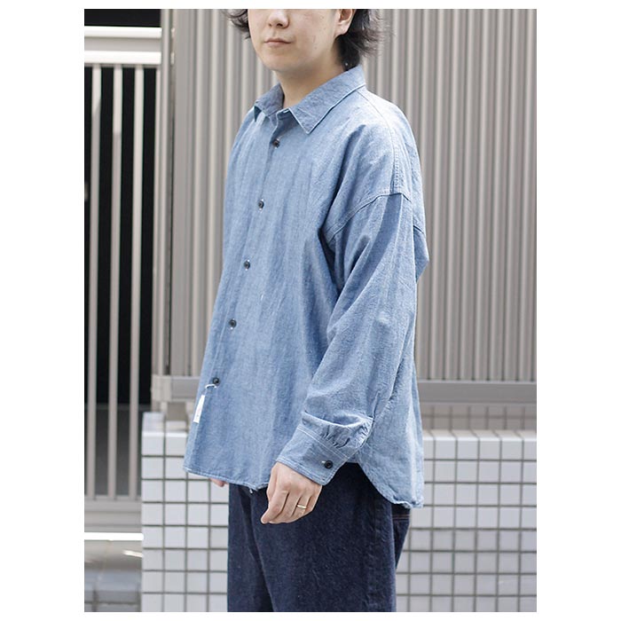 グランク GURANK シャンブレーシャツ Chambray shirts (25A10C