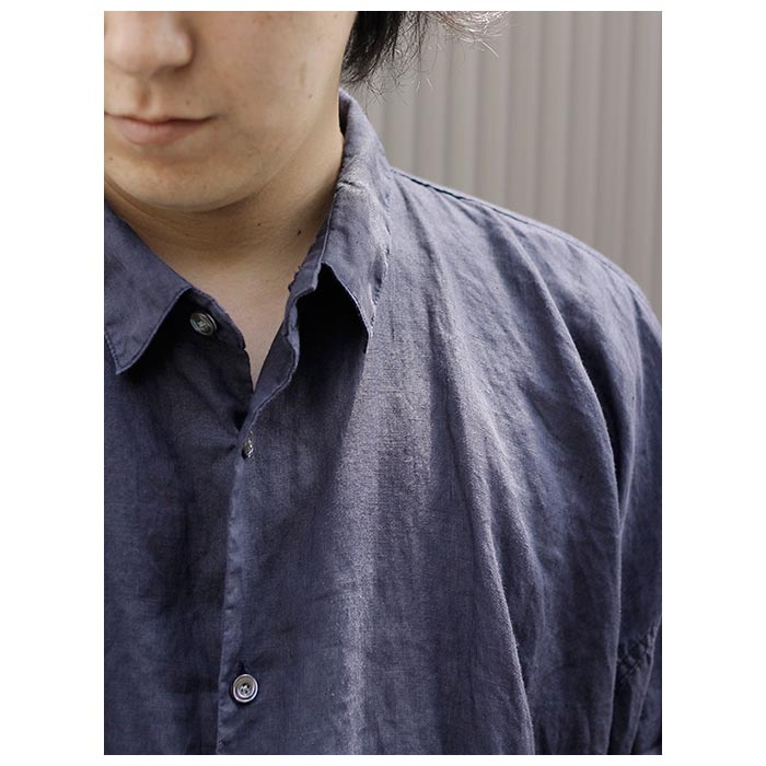 グランク GURANK リネンシャツ Linen shirts (25A10L)｜アンドフェブ