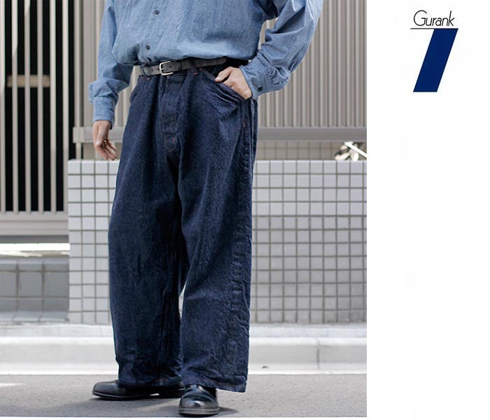 グランク GURANK セルヴィッチ ペインターパンツ Selvage