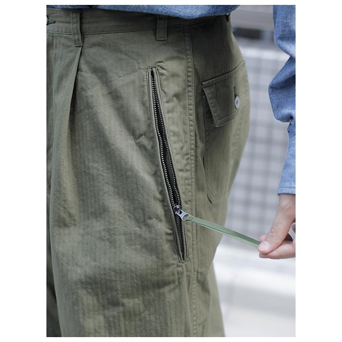 BROCHURE STRONG FATIGUE PANTS メンズ