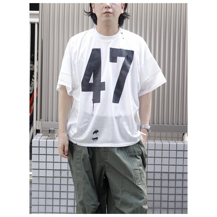グランク GURANK ”47”メッシュTシャツ Mesh-T '47' (25Y08
