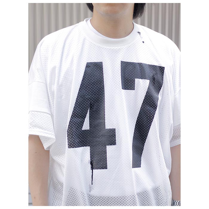 グランク GURANK ”47”メッシュTシャツ Mesh-T '47' (25Y08