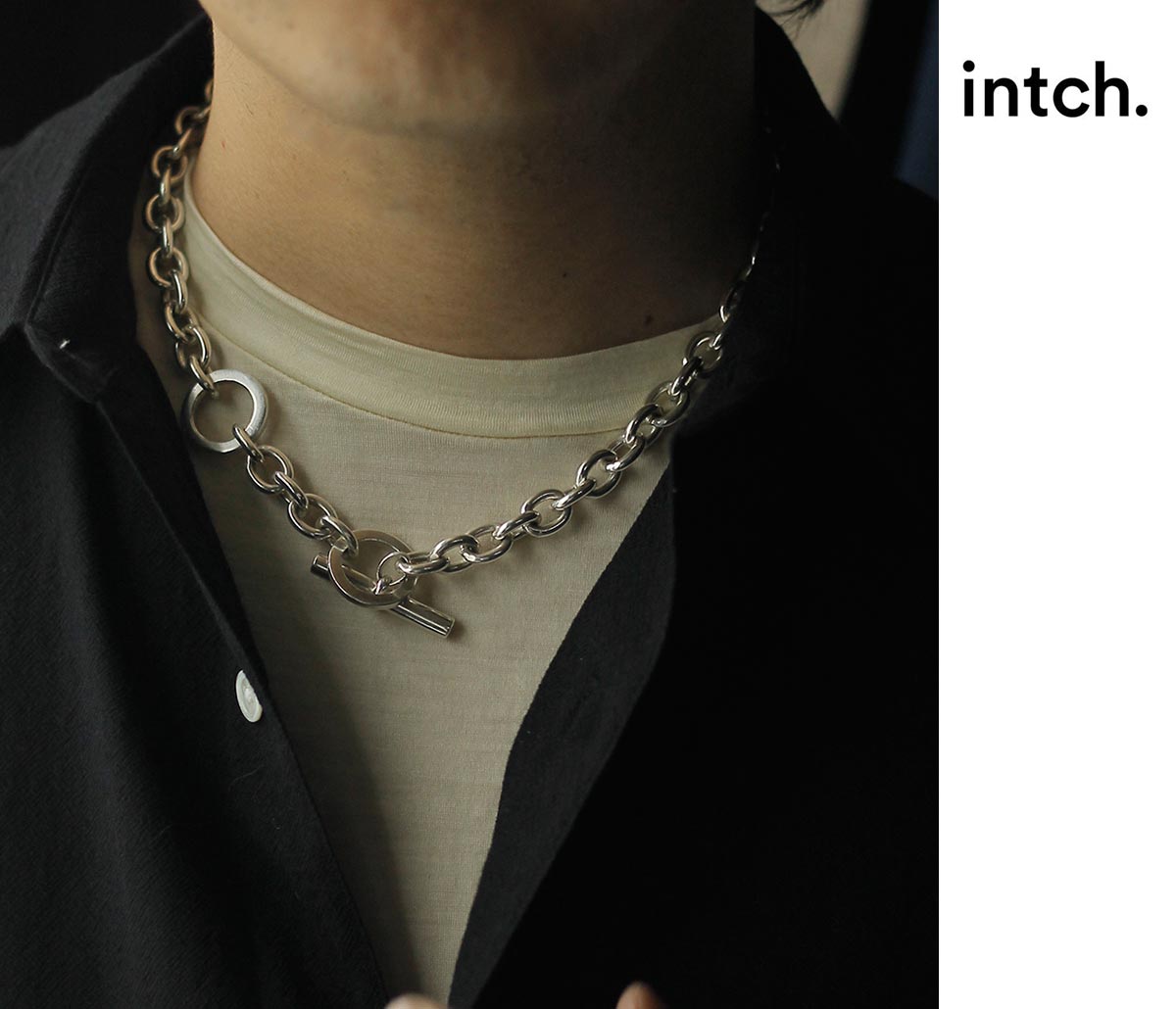 インチ Intch. エリプス スターリングシルバー チェーン