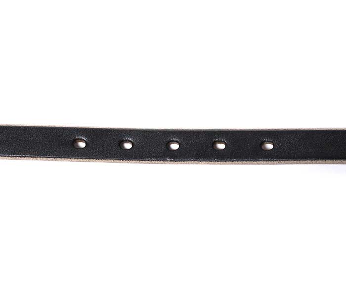 インテリム INTERIM 20mm ブラック/シルバー オークバークレザー インテリム INTERIM 20mm ブラック/シルバー オークバークレザー