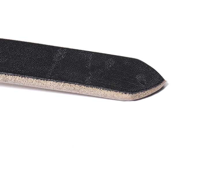 インテリム INTERIM 20mm ブラック/シルバー オークバークレザー インテリム INTERIM 20mm ブラック/シルバー オークバークレザー