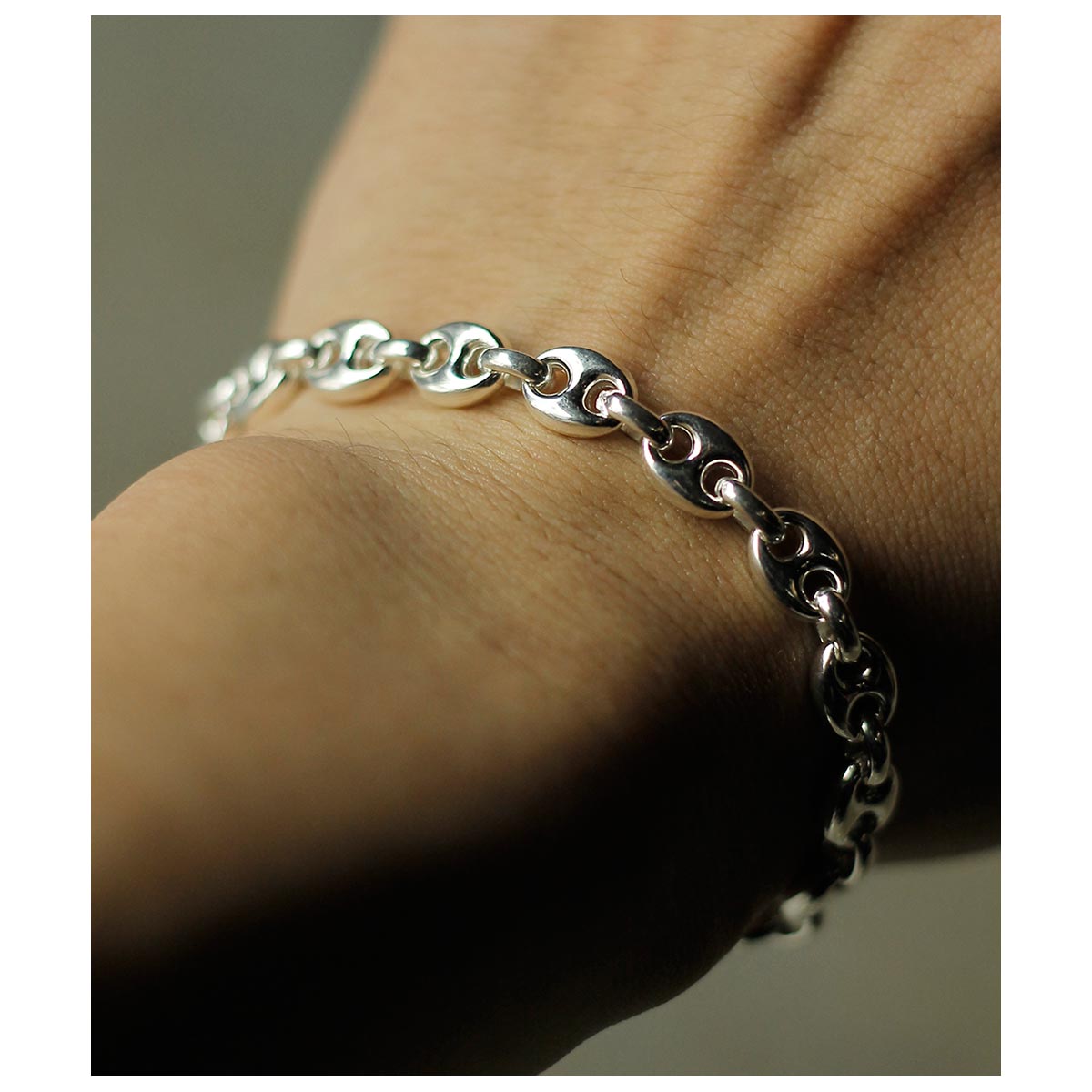 インテリム INTERIM マリーナ チェーン Tバー ブレスレット イタリアン