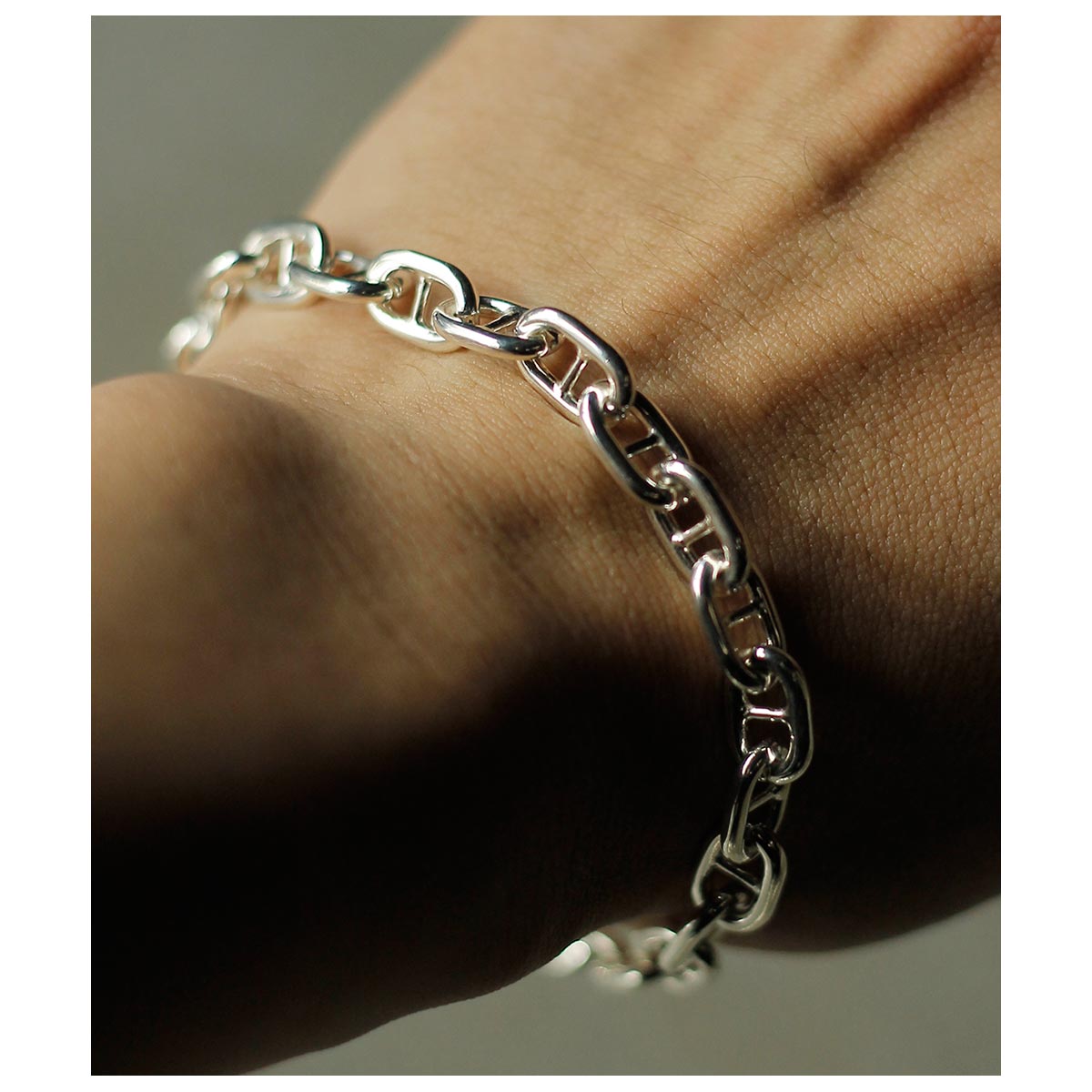 インテリム INTERIM アンカー チェーン Tバー ブレスレット イタリアン