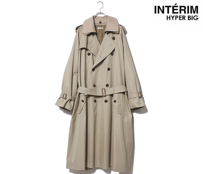 インテリム INTERIM ハイパービッグ ギザシルク ギャバジン インテリム INTERIM ハイパービッグ ギザシルク ギャバジン