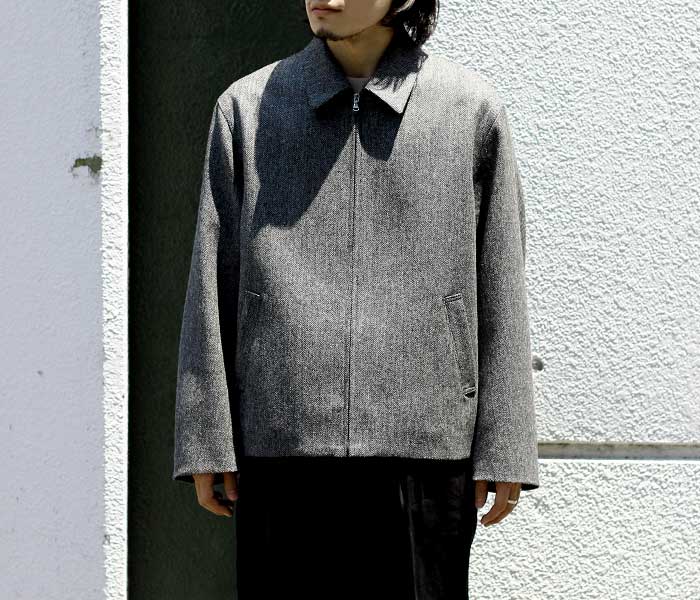 epnok（エプノック）の「Herringbone Tweed ・ Fake Suede