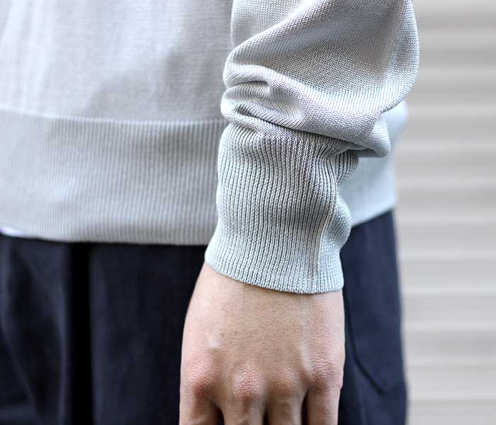 interim シルク クルーネックニット 5 ライトベージュ