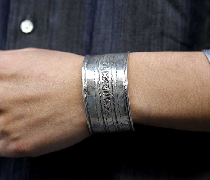 インテリム INTERIM トゥアレグ シルバーバングル TOUAREG THICK