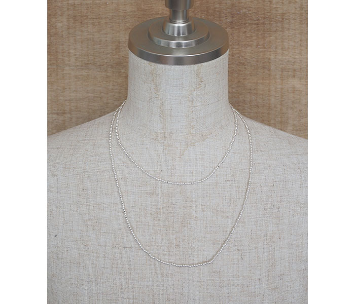インテリム INTERIM TAXCO SILVER PAIR NECKLACE (IT22A311)の インテリム INTERIM TAXCO SILVER PAIR NECKLACE (IT22A311)の