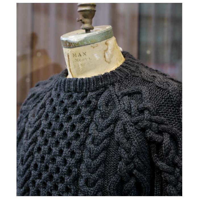 ANACHRONORM - アナクロノーム】 AN322 INITIAL DRIVERS KNIT