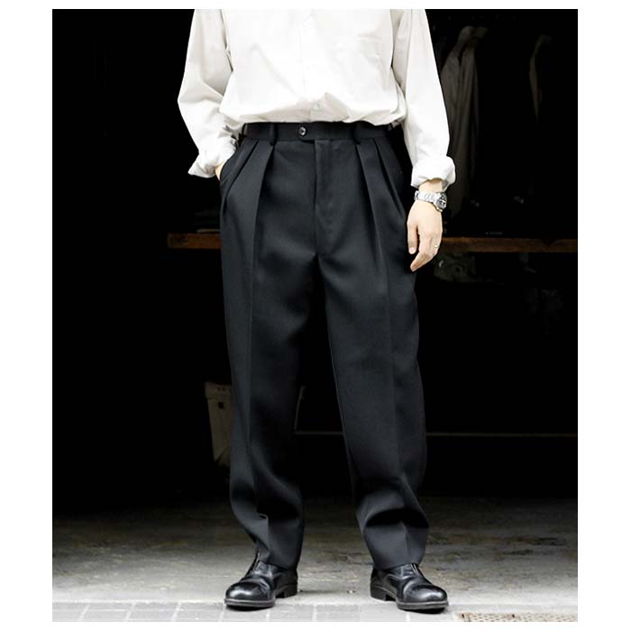FREAK'S STORE｜TRストレッチ 2タック スラックス パンツ