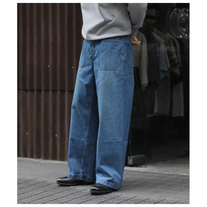 インテリム INTERIM ユーズド 40's US.NAVY セルヴィッチ ネップ インテリム INTERIM ユーズド 40's US.NAVY セルヴィッチ ネップ