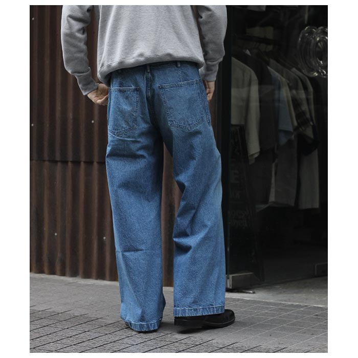 インテリム INTERIM 40's US.NAVY セルヴィッチ ネップ デニム