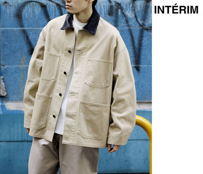 【希望者のみラッピング無料】 INTERIM インテリム ハイパービック 13 オックスフォード ジャケット・アウター