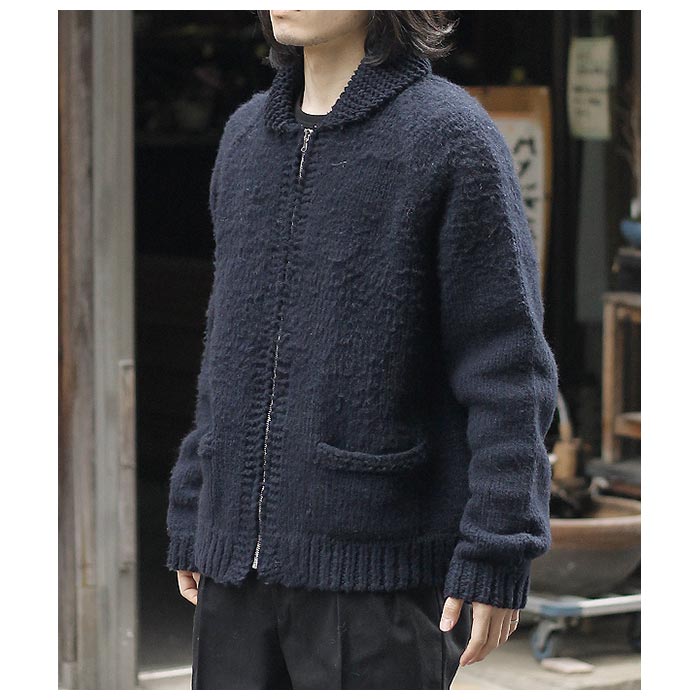 walenode / ウェルノード 】別注 カウチンニットブルゾン