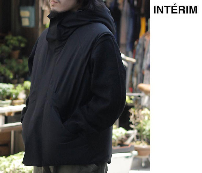 インテリム INTERIM ハイパービッグ ハイロフト フーデッド ベスト