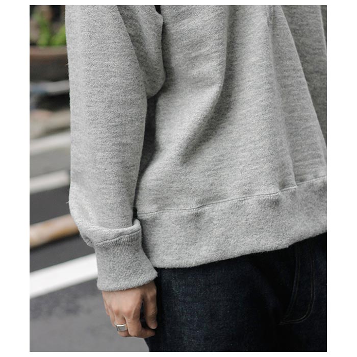 INTERIM ウール 50s ハーフジップ スウェット インテリム INTERIM ハイパービッグ スーパーヘビー ウール 50s ハーフ