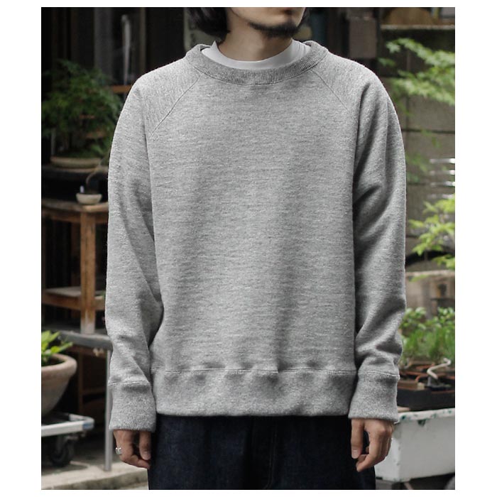 INTERIM インテリム VINTAGE RAGLAN SWEAT