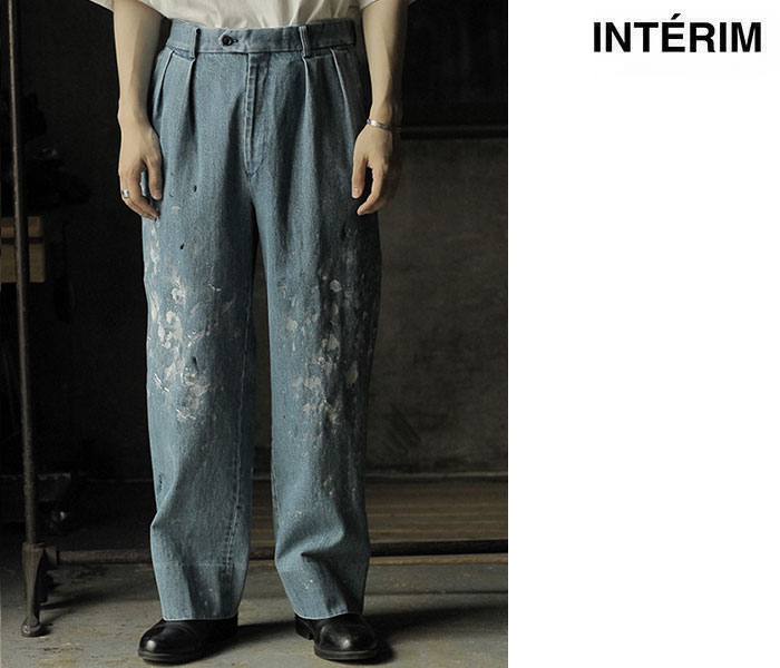 interim インテリム MILKPAINT USED BLACK DENIM（インテリム