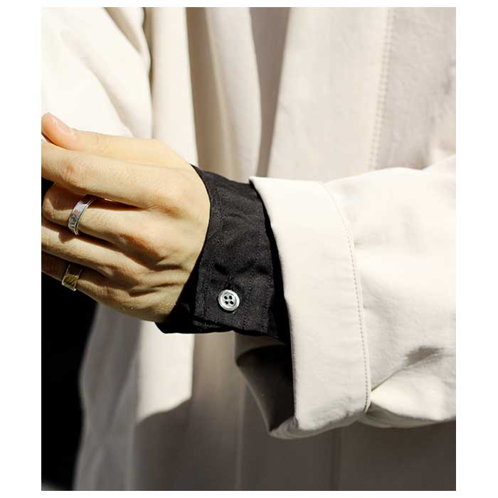 マナベ MANAVE マルシェコート ベージュ MARCHE COAT MADE IN