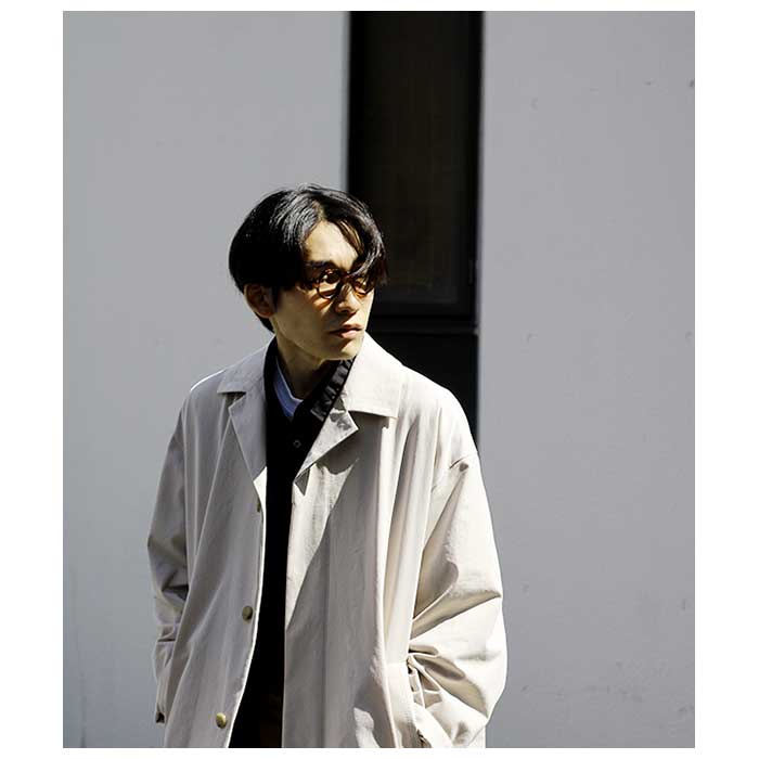 マナベ MANAVE マルシェコート ベージュ MARCHE COAT MADE IN