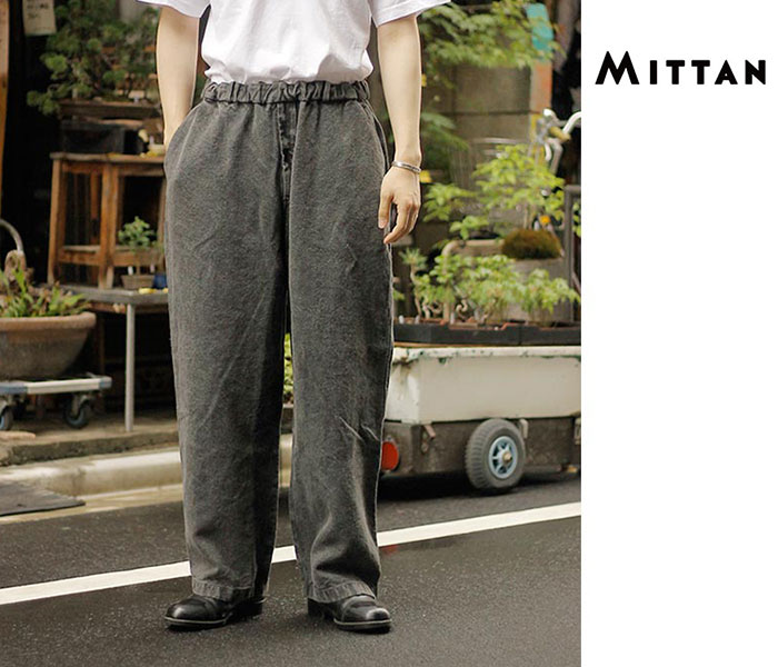 豪華 FLAX パンツ 亜麻苧麻ワイド MITTAN ミッタン RAMIE WIDE PANTS Pants