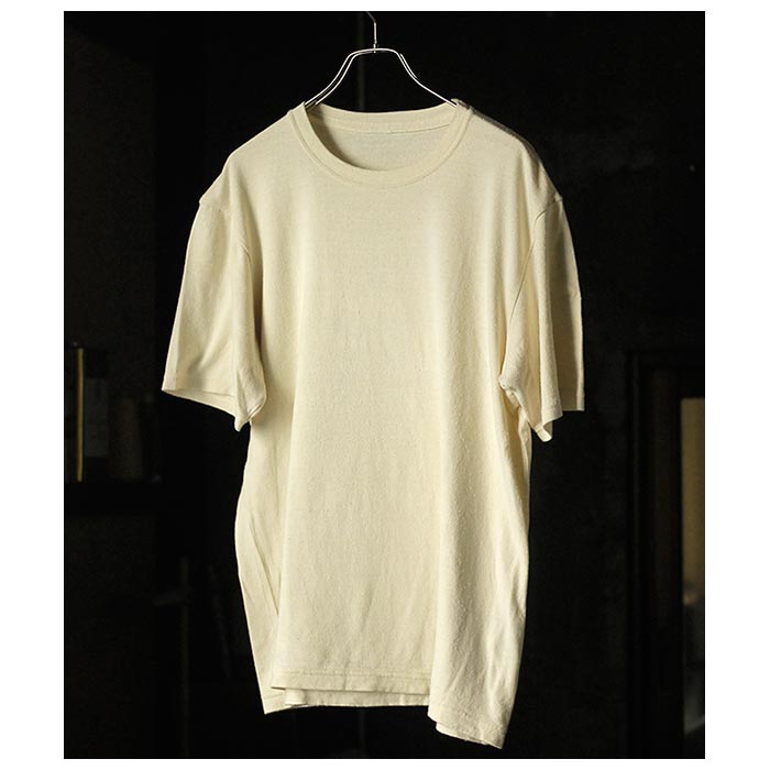 ミッタン MITTAN 強撚絹紬糸Tシャツ STRONG TWIST SILK S/S T