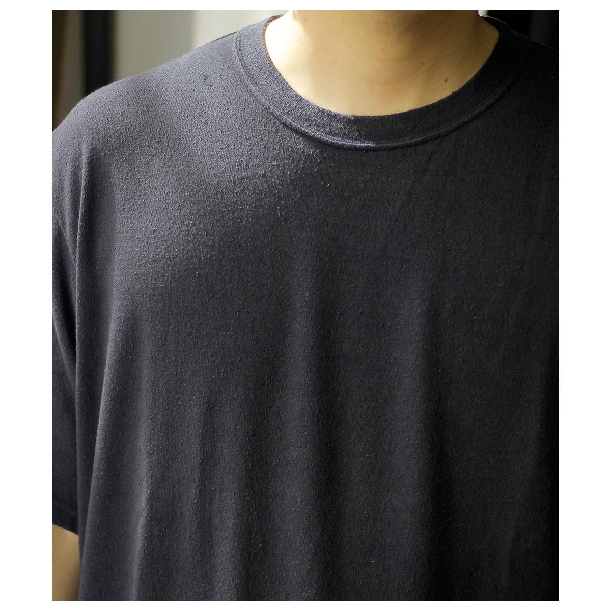 ミッタン MITTAN 強撚絹紬糸 Tシャツ HIGH TWIST SILK S/S Tee (T-41