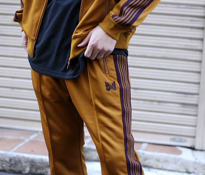 ニードルズ NEEDLES トラックパンツ ナロー ジャージパンツ