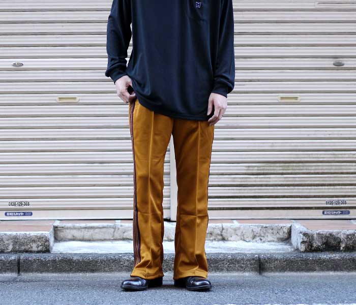 ニードルズ NEEDLES ブーツカット トラック パンツ ジャージ