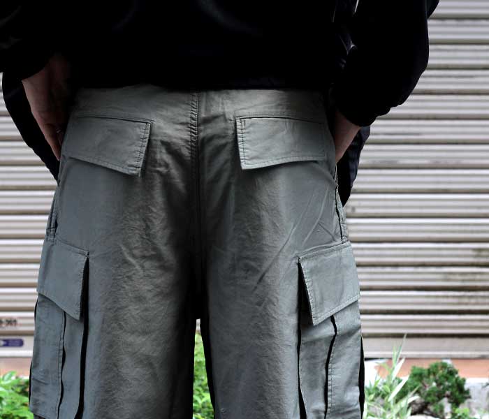 ニードルズ NEEDLES 6ポケ カーゴ ヒザデルパンツ ワイドパンツ