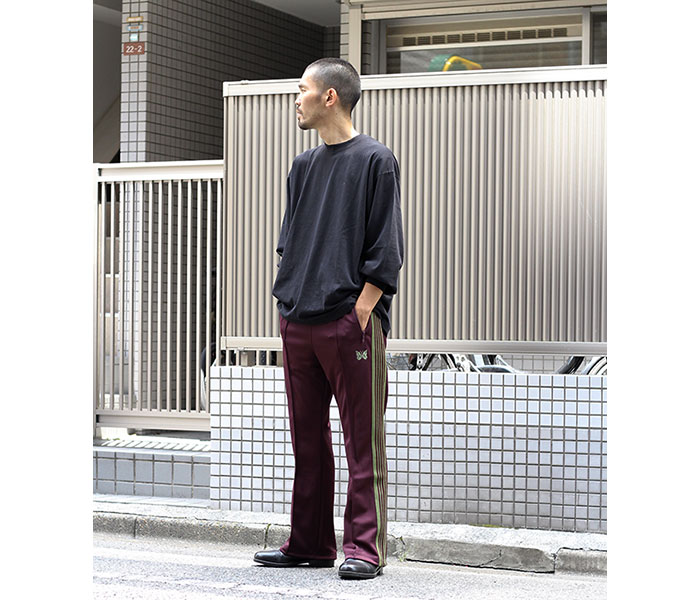 ニードルズ NEEDLES ブーツカット トラックパンツ ジャージ