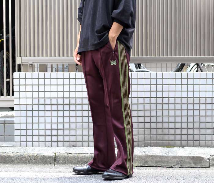 ニードルズ NEEDLES ブーツカット トラックパンツ ジャージ