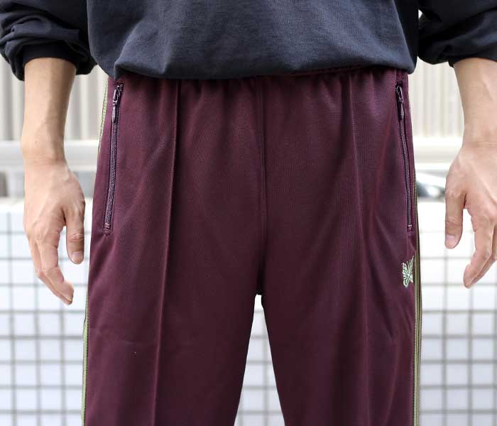 ニードルズ NEEDLES ジップド トラックパンツ ジャージ 2021FW